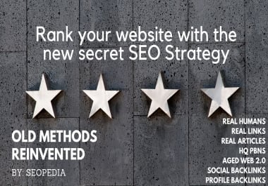 Beat your competitor with my Secret SEO and Social Backlinks Strategy - 1100 PBN