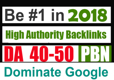 BuildSuper 5 PBN Link DA 40+,  TF 15+ for Ranking Boost