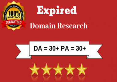 Best Expired Domain Research