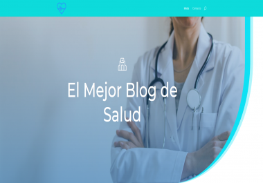 Powerfull Permanent DoFollow Backlink DA +58 PA +29 Spanish Health Blog