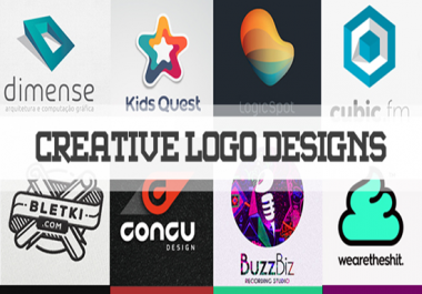 Make 3 eye catching Vector logo design concepts with Unlimited Revisions