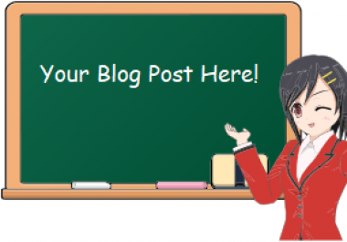 Blog Post Recommending Your Site Or Affiliate Link