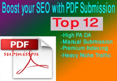 Do PDF Submission On Top 12 Document Sharing Sites
