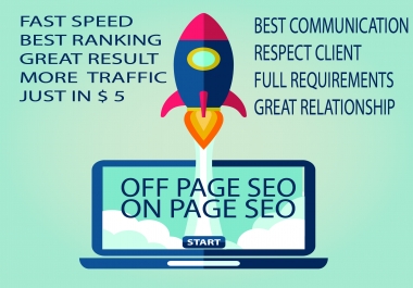 perform a complete and professional onpage and off page SEO