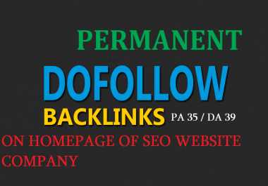 Selling Permanent Quality Hardlinks High PA/DA on my seo company website