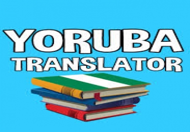 Translate 1000 English words into Yoruba