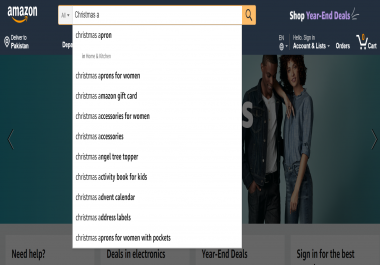 Provide you Amazon Seed/Suggested/Buyer Keywords From A to Z with rank 1-9