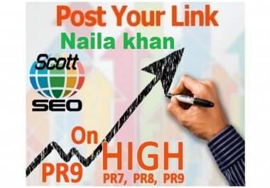 Do 5 High PR social site backlinks to your website