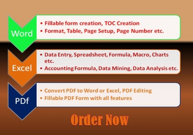 Be your data entry operator