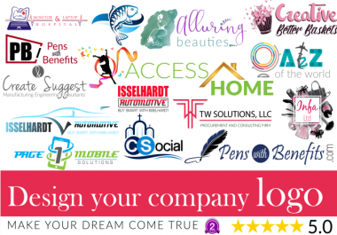 design your company logo or redesign existing trademark