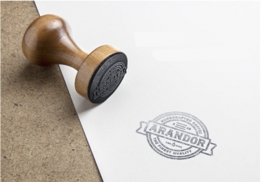 replicate your logo or text in digital rubber stamp