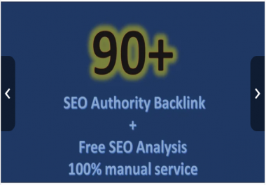 Provide High Quality SEO Backlinks Da90 Pa90