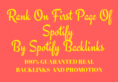 rank you first page of by High Quality Music backlinks