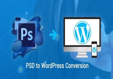 convert psd to responsive wordpress website