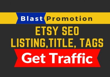 optimize your etsy SEO listing titles and tags for more sales