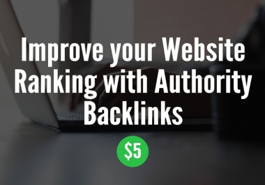 create 50 SEO authority backlinks with da 60 to 90