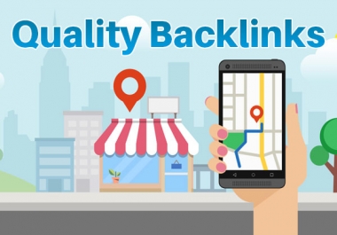 create 80 high authority, backlinks for SEO