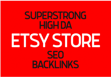 Create permanent niche site etsy SEO gsa backlinks