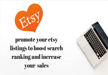 promote your etsy listings to boost search ranking and increase your sales
