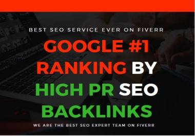 create high PR white hat seo backlinks,  link building