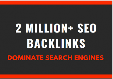 create seo backlinks for website ranking,  link building