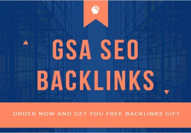 create 100k gsa seo backlinks for website