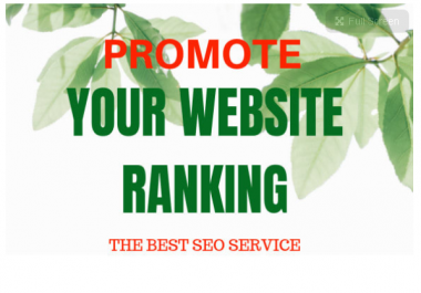 Rank your website on google,  SEO backlinks manually