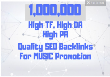 create custom backlinks for your music promotion