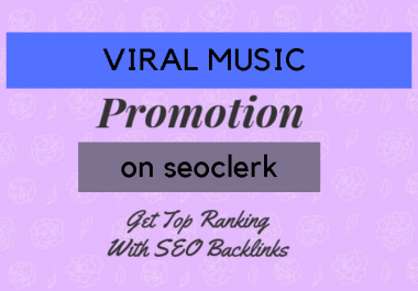 rank and viral music promotion on seoclerk