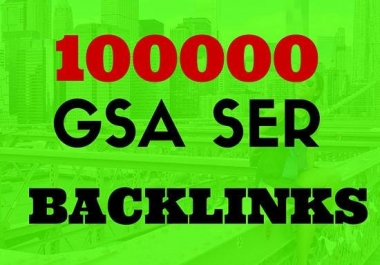 build hq dofollow 100k gsa ser backlinks