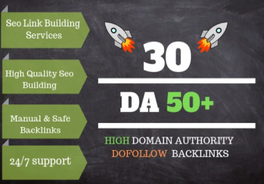 create high da backlinks to improve google ranking