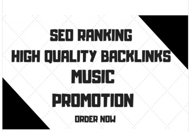 build 10,000, 00 SEO backlinks for your music promotion