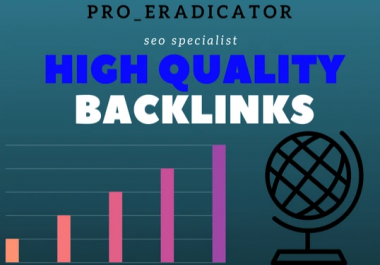 manually create high pr backlinks for google ranking