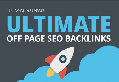rank up your website with ultimate off page seo