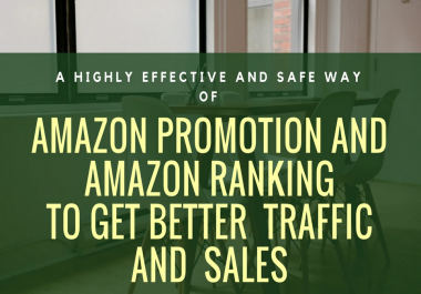 promote and rank amazon store to increase traffic and sales