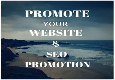 Promote your website and SEO promotion