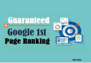 SEO Services - 100 Keyword Rank Guarantee On Google