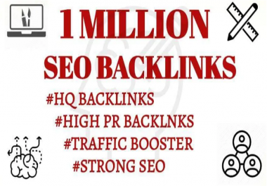 provide 1million HQ dofollow gsa backlinks for seo ranking