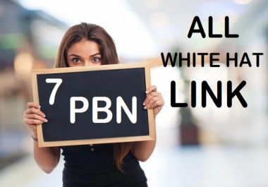 create high da 7 pbn backlinks,  link building