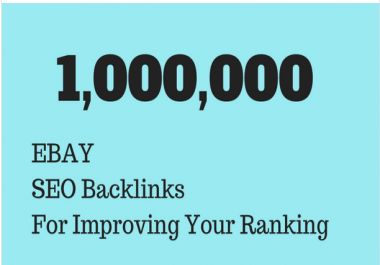 Create Dofollow backlinks to promote your ebay listing by using SEO