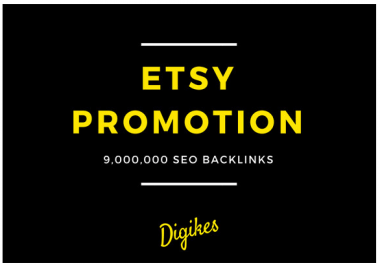 provide SEO backlinks for etsy store promotion to boost your online sale