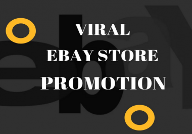 promote your ebay store for more sales
