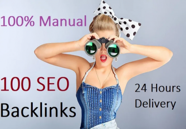 add 100 SEO backlinks promtion