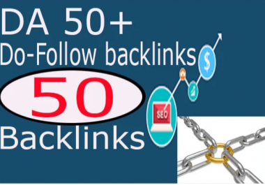 do 50 plus da high authority backlinks seo link building