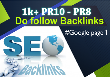 Backlinks for Ranking on google first page