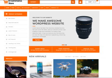 Make A Ecommerce Website Using Wordpress
