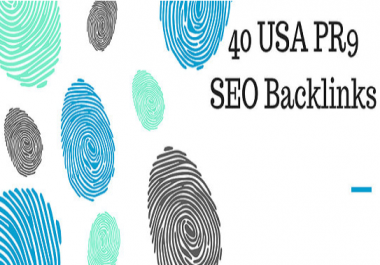 do 40 high da USA pr9 backlinks safe seo link building