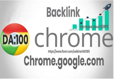 Create a backlink on google chrome