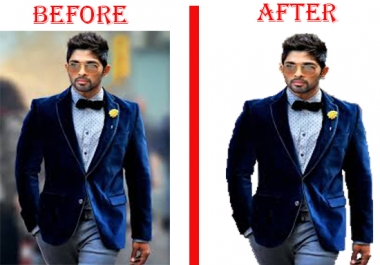 Background Removal and Retouching