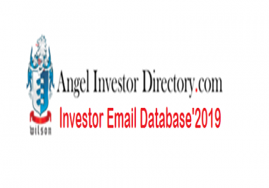 Angel Investor Email Database 2019
